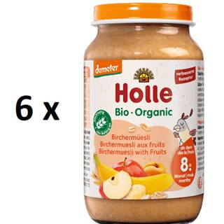 Holle Bio Cereálne müsli s ovocím - 6 x 220 g