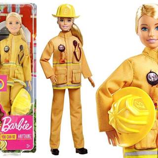 JOKOMISIADA Bábika Barbie hasič Môžete byť čímkoľvek ZA3623