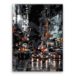 Malujsi Maľovanie podľa čísel - New York City - 60x80 cm,  plátno vypnuté na rám