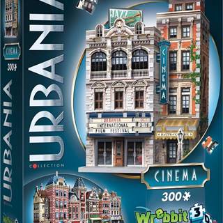 Wrebbit  3D puzzle Urbania: Kino 300 dielikov značky Wrebbit