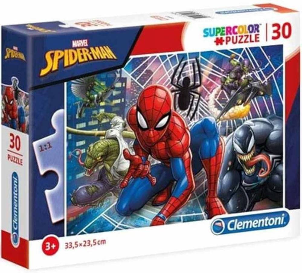 Clementoni  Puzzle Supercolor Spider-man / 30 dielikov značky Clementoni