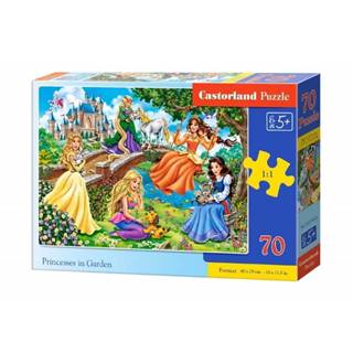 Castorland  Puzzle Princezné v záhrade,  70 dielikov značky Castorland
