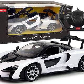 Lean-toys  R/C McLaren Senna Rastar 1:14 biely s diaľkovým ovládaním značky Lean-toys