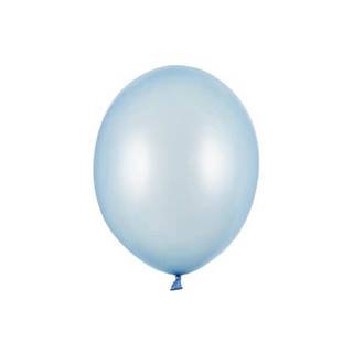 PartyDeco Balóny metalické baby blue 12cm 100ks