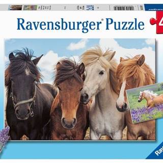 Ravensburger Puzzle - Fotky koní 2 x 24 dielikov