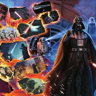 Ravensburger  Puzzle Star Wars Záporáci: Darth Vader 1000 dielikov značky Ravensburger