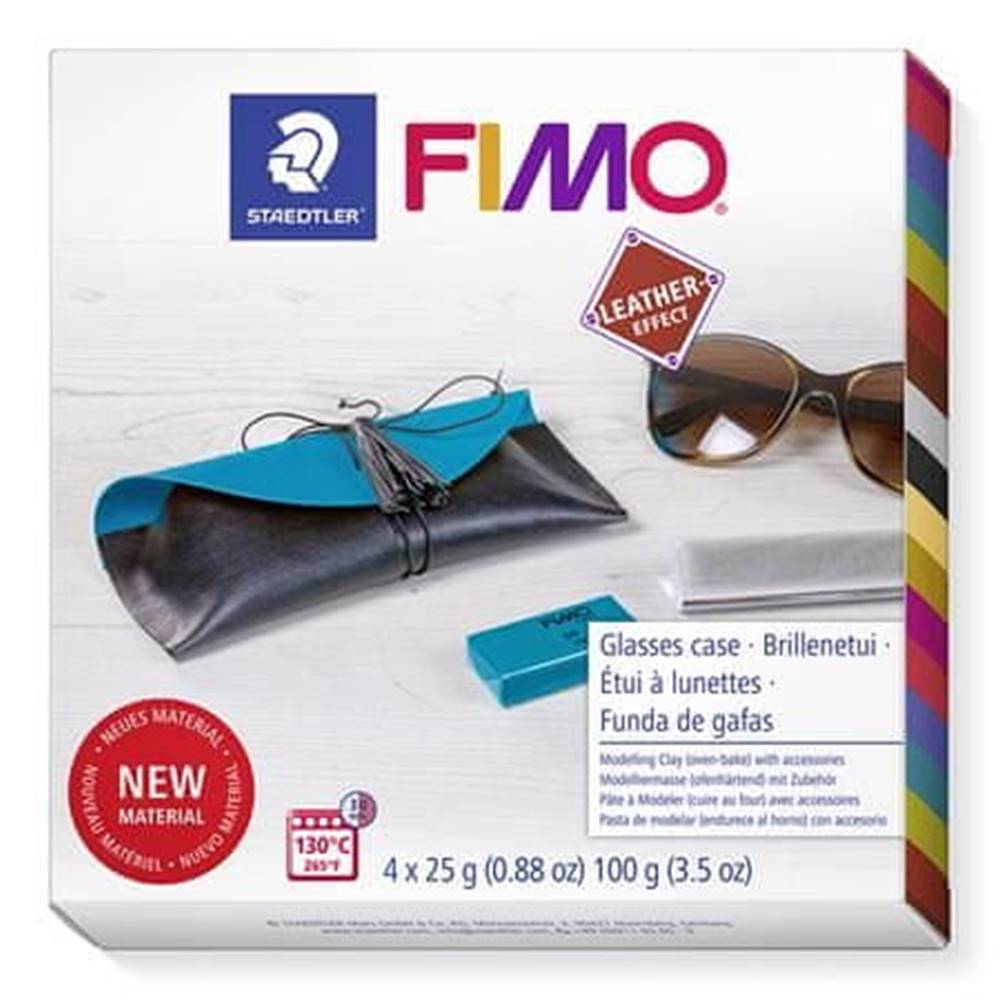 FIMO   Leather Sada DIY PÚZDRO na okuliare,  8015 DIY4 značky FIMO