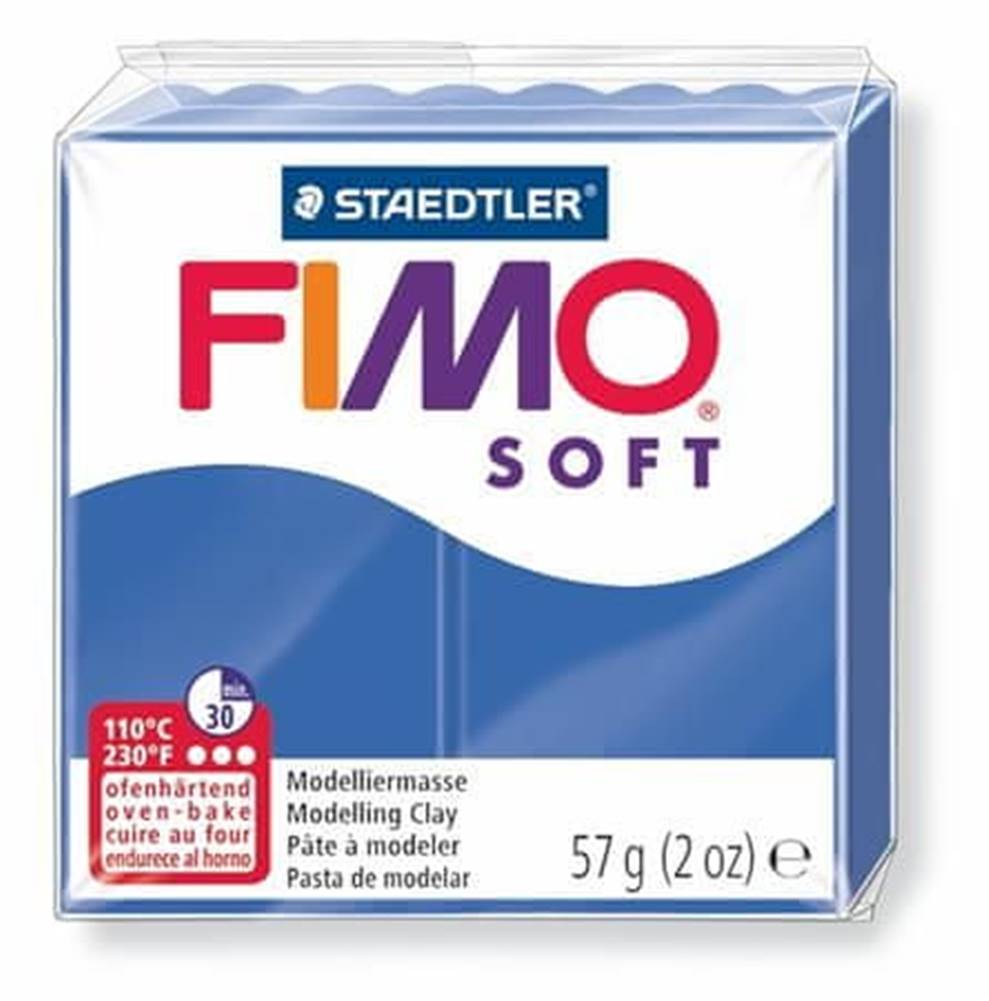 FIMO  Modelovacia hmota soft 8020 56 g tmavo modrá,  8020-33 značky FIMO