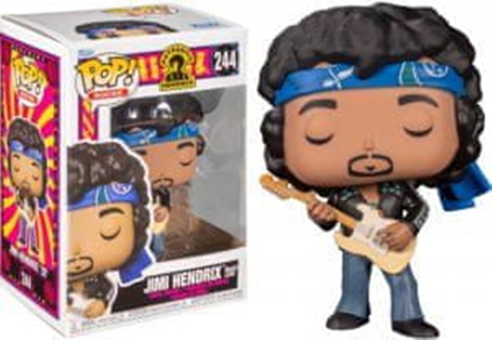 Funko  POP! Zberateľská Figúrka Jimi Hendrix Live in Maui Jacket Rocks 244 značky Funko