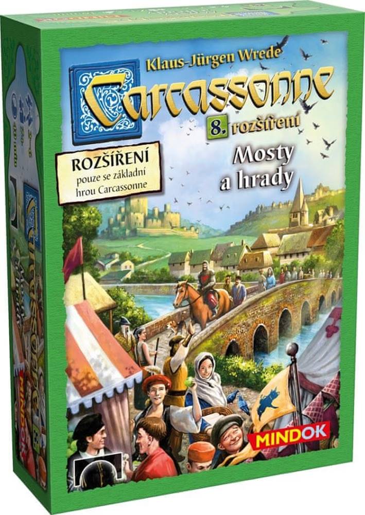 Mindok  Carcassonne - rozšírenie 8 (Mosty a hrady) značky Mindok