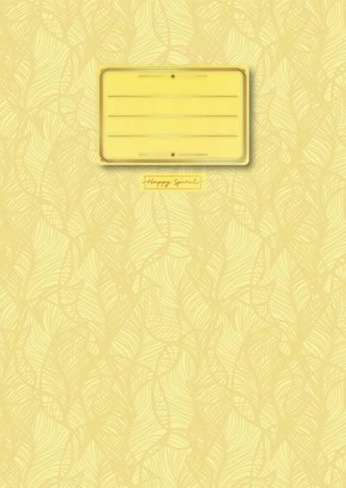  Zápisník Pastelová žltá A4 - Zápisníky