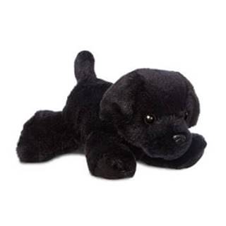 Aurora Plyšový čierny labrador Blackie - Flopsies Mini (20, 5 cm)
