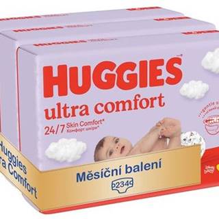 Huggies mesačné balenie 3x Ultra Comfort Mega 3 - 234ks