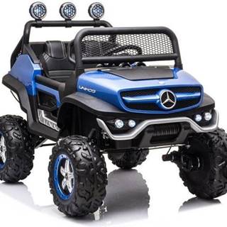 Lean-toys Mercedes Unimog S Batériové vozidlo Modrá farba