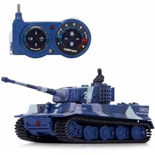 Amewi Trade AMEWI RC tank Mini German Tiger 1:72 modrý