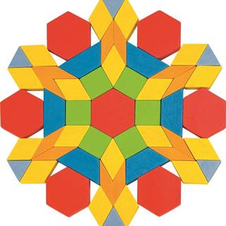 Goki  Puzzle mozaika GEO 250 dielikov značky Goki