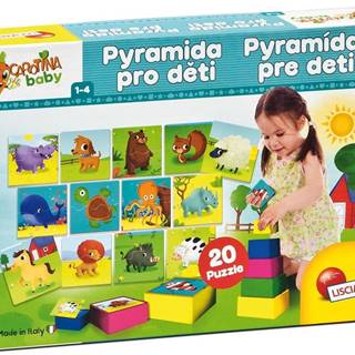 Lisciani Pyramída a puzzle pre deti