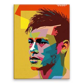Malujsi Maľovanie podľa čísel - Neymar - 60x80 cm,  plátno vypnuté na rám