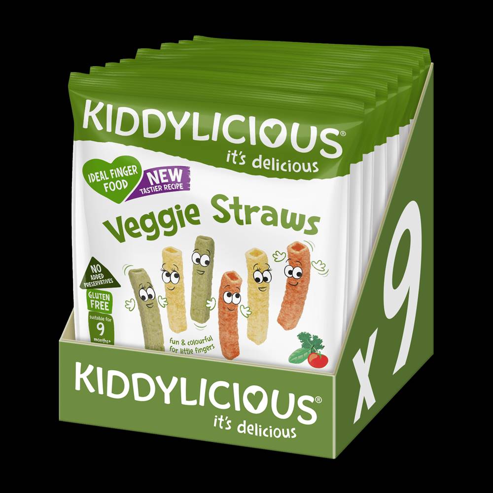 Kiddylicious  tyčinky zeleninové 9x12g značky Kiddylicious