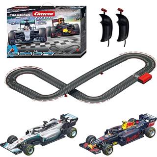 CARRERA GO autodráha F1 Mercedes vs Red Bull/ exkluzívna edícia aktuálnych vozidiel F1 v mierke 1:43/ dráha 4, 3m /2 ovládače