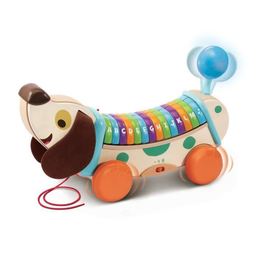 VERVELEY  VTECH BABY,  Môj interaktívny pes ABC (FSC drevená hračka) značky VERVELEY