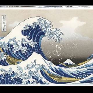 Piatnik  1000 d. Hokusai veľká vlna pri pobreží Kanagawa značky Piatnik