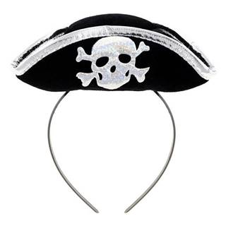 Klobúčik pirátsky - lebky na čelenke