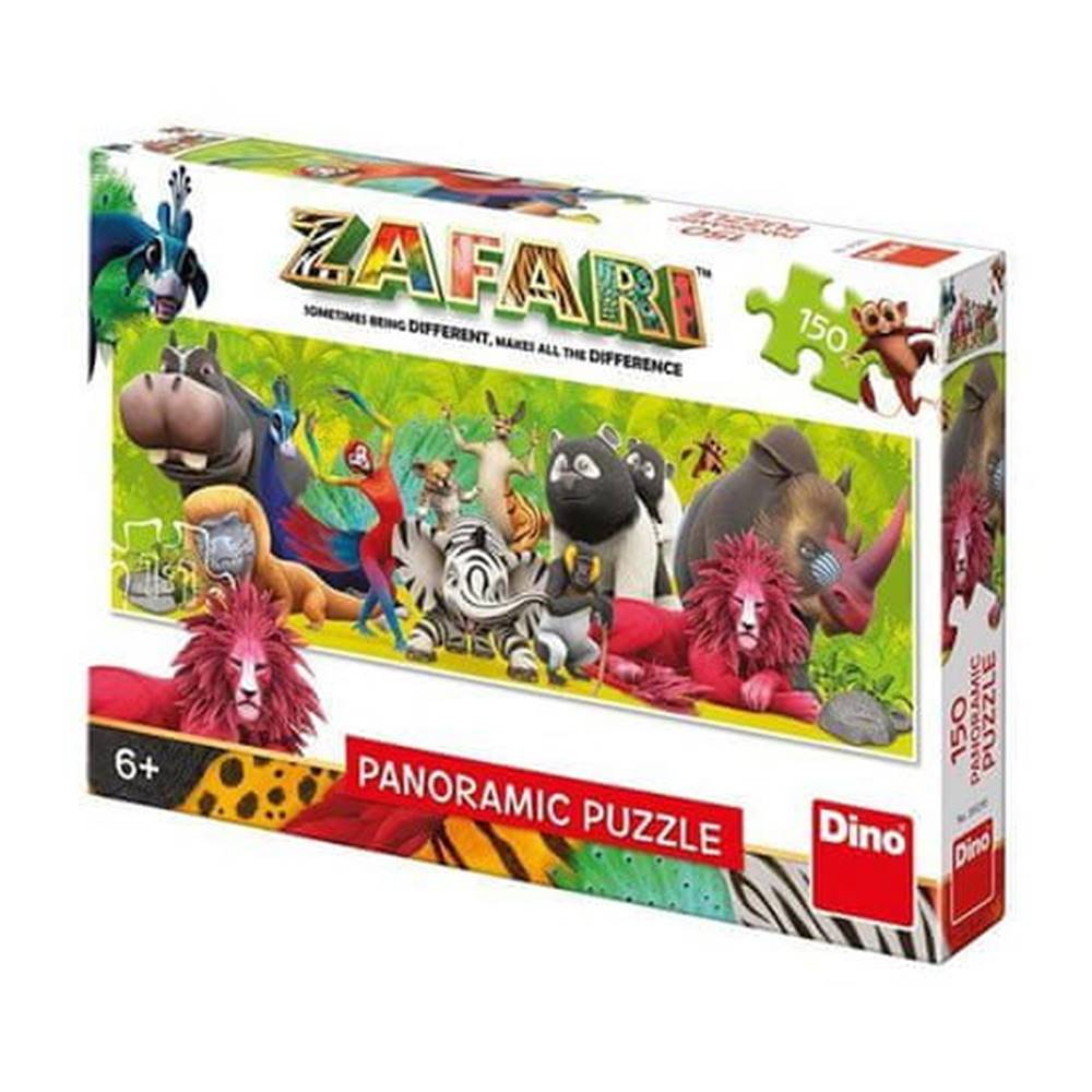 DINO  Zafari: Priateľstvo puzzle 150 dielikov značky DINO