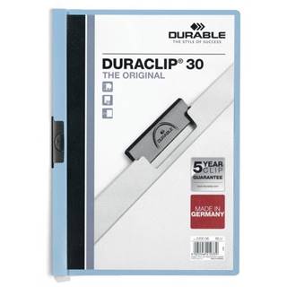 Durable Obal s klipom DURACLIP Original 30 svetlomodrý