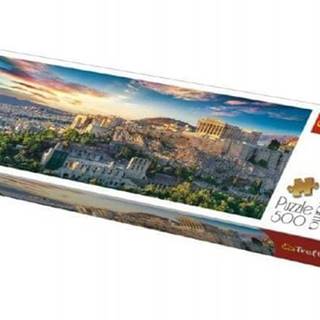 Panoramatické Puzzle: Akropolis,  Athény 500 dílků