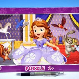 shumee Puzzle deskové Princezna Sofia 29, 5x19cm 15 dílků