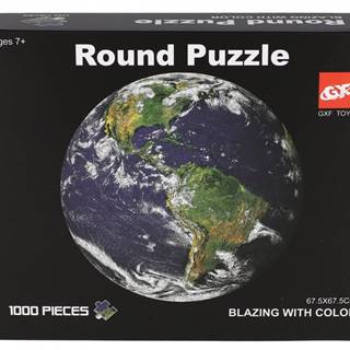 Teddies Puzzle okrúhle Zemegule 1000 dielikov