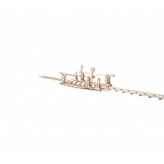 UGEARS Dřevěné 3D mechanické puzzle set koleje