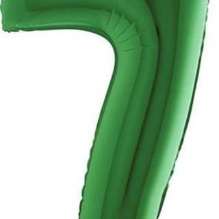 Grabo Nafukovací balónek číslo 7 zelený 102cm extra velký