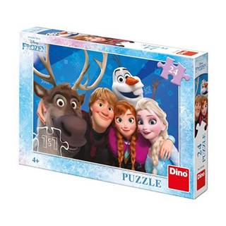 Ľadové kráľovstvo II Selfie - puzzle 24 dielikov