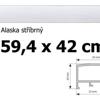 BFHM Alaska hliníkový rám na puzzle 59, 4x42cm - strieborný