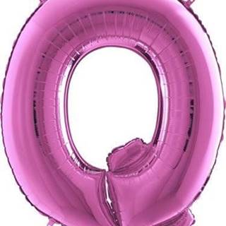 Grabo Nafukovací balónek písmeno Q růžové 102 cm