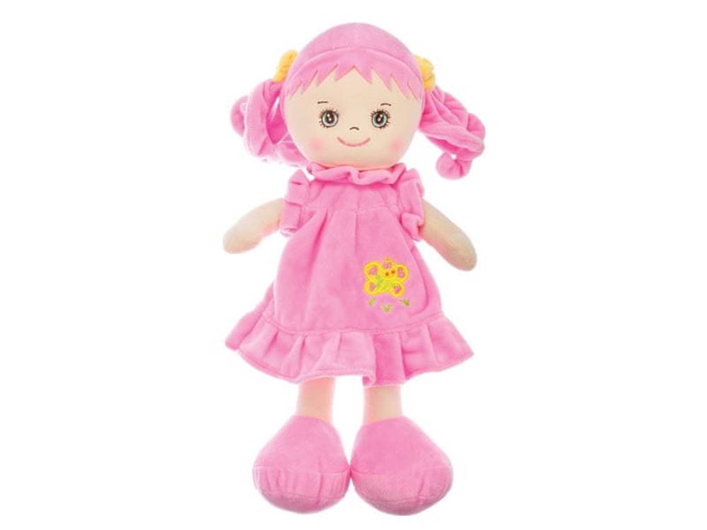 Mikro Trading  Anežka 36 cm bábika na batérie česky hovoriaca a spievajúca blondínka značky Mikro Trading