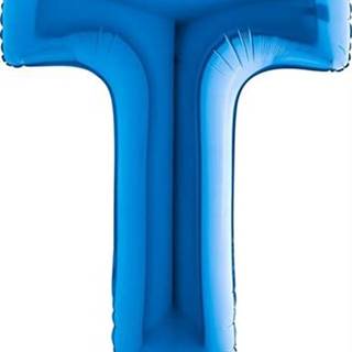 Grabo Nafukovací balónek písmeno T modré 102 cm