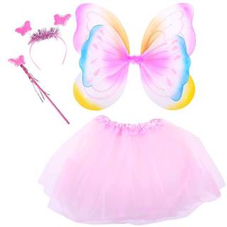 JOKOMISIADA Fairy Wings Magic Wand Čelenka Ball Butterfly Za1271