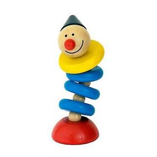 DETOA  Drevená hračka klaun pre najmenších  značky DETOA