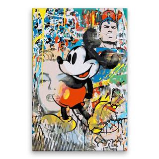 Malujsi  Maľovanie podľa čísel - Mickey Mo- 40x60 cm,  bez dreveného rámu značky Malujsi