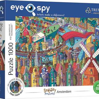 Trefl Puzzle UFT Eye-Spy: Amsterdam 1000 dielikov