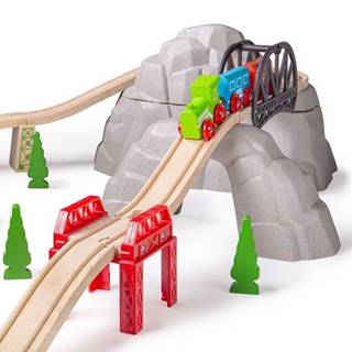 Bigjigs Toys Bigjigs Rail Set vysokohorská dráha