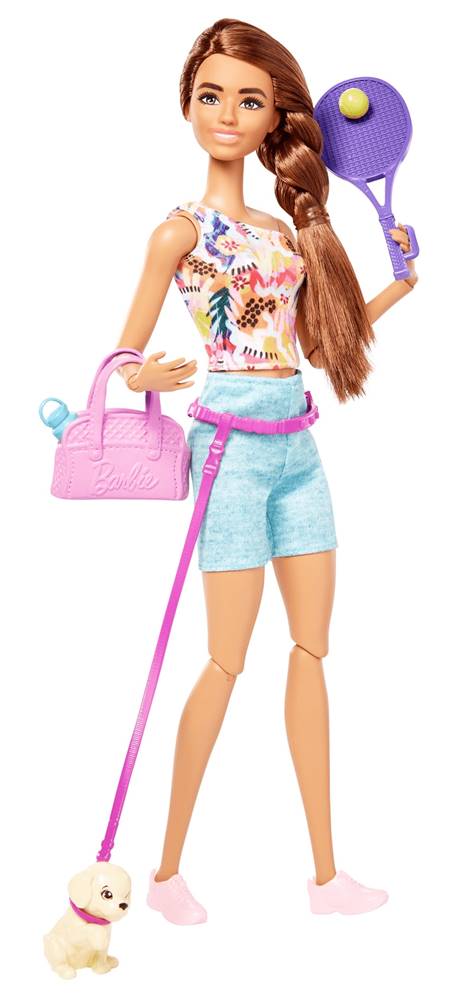 Mattel  Barbie Wellness bábika - Športový deň GKH73 značky Mattel