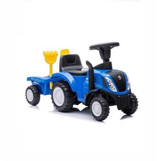 Sun Baby Odrážadlo traktor s prívesom New Holland modrá