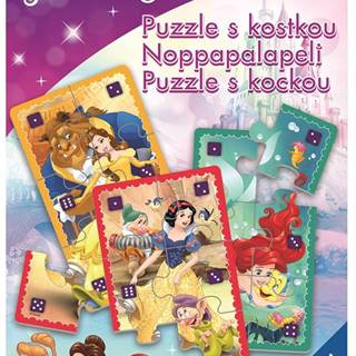 Ravensburger 209132 Disney Princess: Puzzle hra s kockou