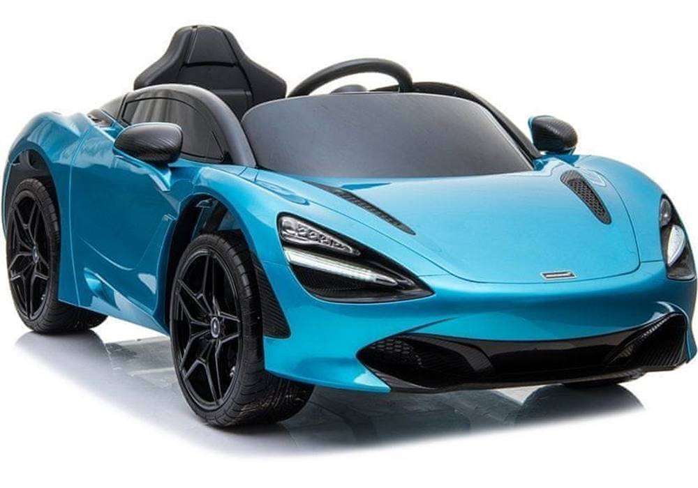 Lean-toys  McLaren 720S batéria Auto modrá farba značky Lean-toys