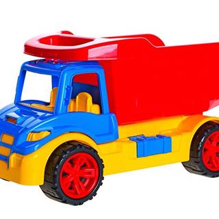  Auto stavebná sklápačka modro-červená 52 cm