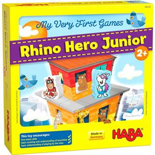 HABA  Moja prvá hra pre deti Rhino Hero Junior značky HABA